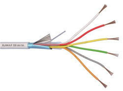 6x0.22mm² shielded cable, ELAN, Eca, 100m  